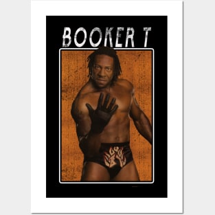 Vintage Wwe Booker T Posters and Art